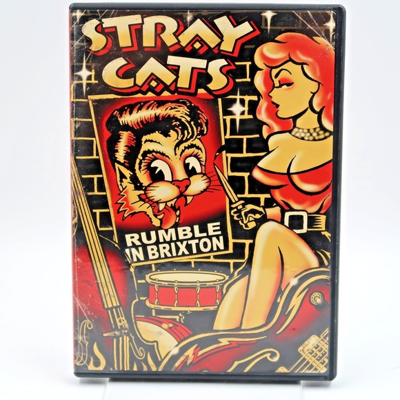 Other - Stray Cats Rumble In Brixton (DVD, Music Concert, 2004, Rockabilly, OOP) Cad